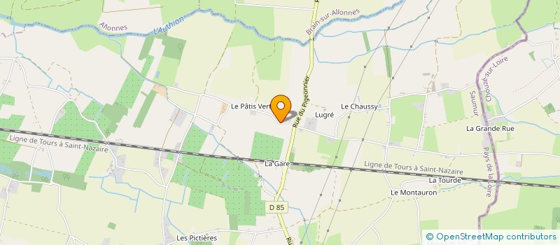 localisation de l'entreprise MONSIEUR DAVID CHEVALLIER  VARENNES-SUR-LOIRE