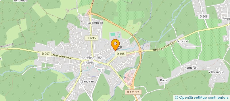localisation de l'entreprise MONSIEUR DAVID CHEVRIGNAC  CASTELNAU-DE-MEDOC