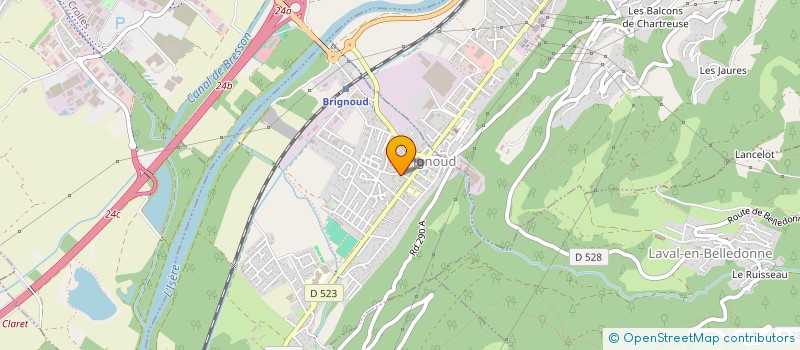 localisation de l'entreprise MONSIEUR DAVID CHHANG  VILLARD-BONNOT