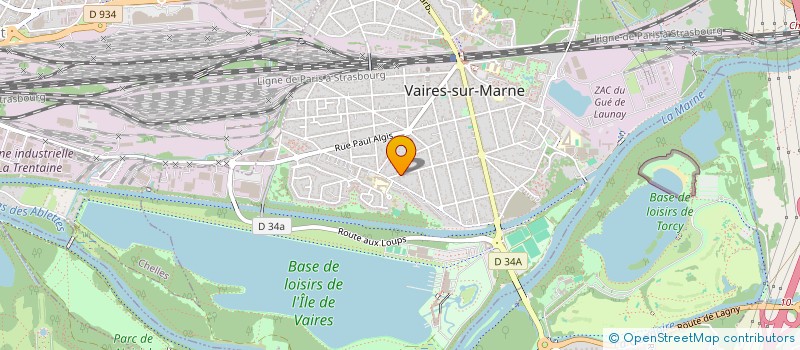 localisation de l'entreprise MONSIEUR DAVID CHIKHAOUI  VAIRES-SUR-MARNE