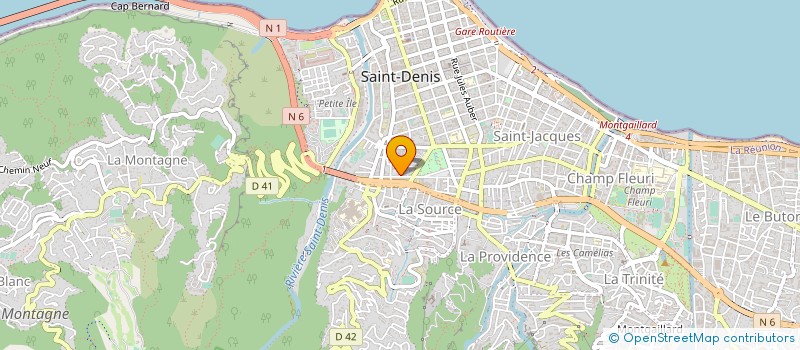 localisation de l'entreprise MONSIEUR DAVID CHILLOUX à SAINT-DENIS