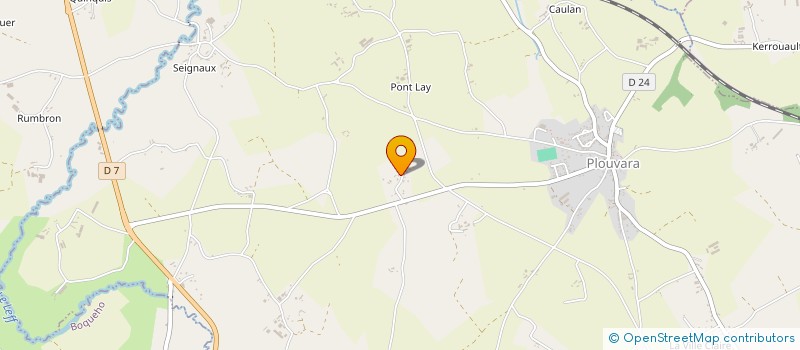 localisation de l'entreprise MONSIEUR DAVID CHIMENES  PLOUVARA