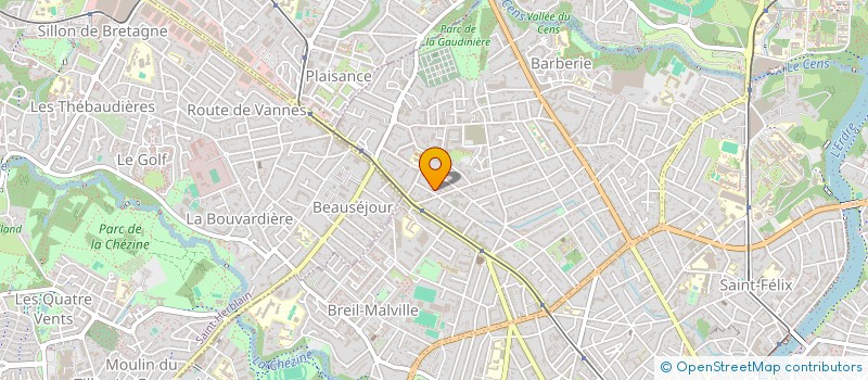 localisation de l'entreprise MONSIEUR DAVID CHINDRIS à NANTES