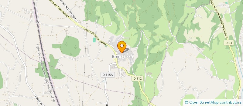 localisation de l'entreprise MONSIEUR DAVID CHIVAL  BREN