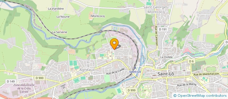 localisation de l'entreprise MONSIEUR DAVID CHOISY  AGNEAUX