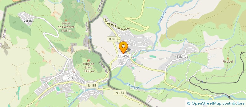 localisation de l'entreprise MONSIEUR DAVID CHOLOUX  ESTAVAR