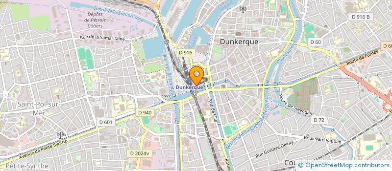 localisation de l'entreprise MONSIEUR DAVID CHOQUEREAU à DUNKERQUE