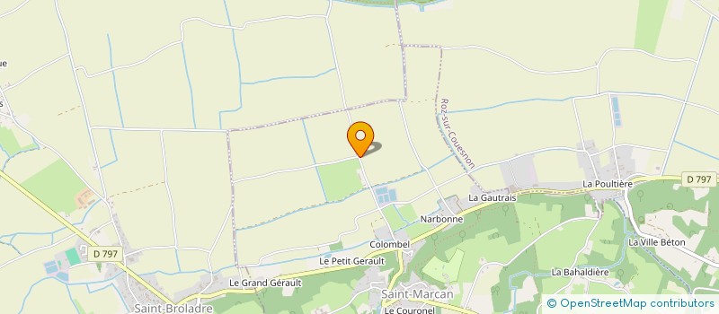 localisation de l'entreprise MONSIEUR DAVID CHOUESNARD  SAINT-MARCAN