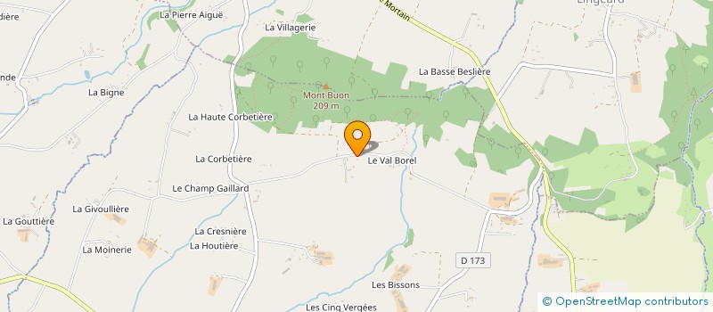 localisation de l'entreprise MONSIEUR DAVID CHRISTIE  LE MESNIL-GILBERT