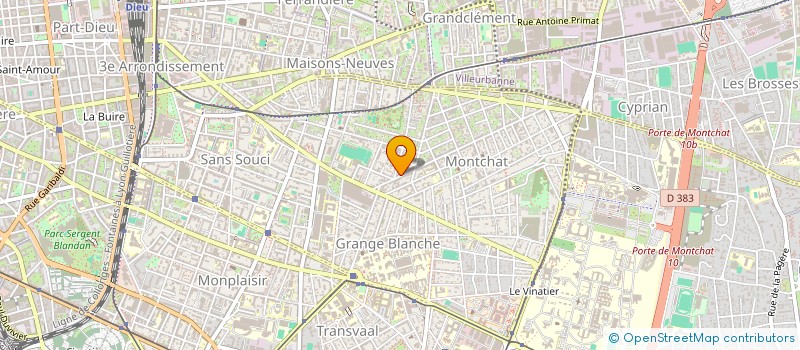 localisation de l'entreprise MONSIEUR DAVID CIABRINI  LYON