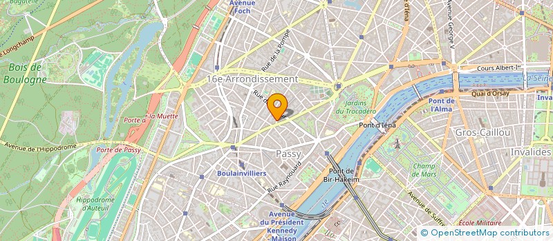 localisation de l'entreprise MONSIEUR DAVID CISNEROS  PARIS