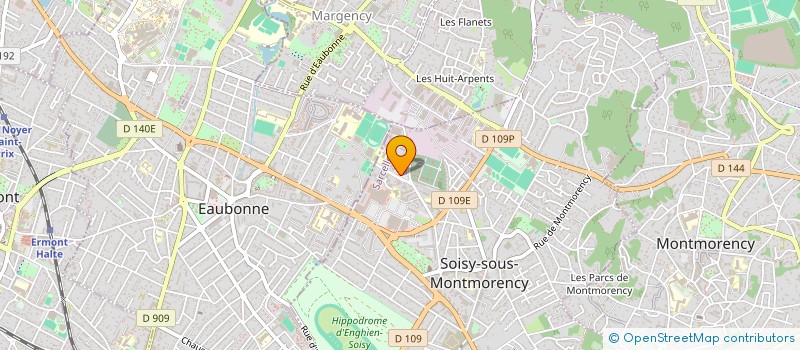 localisation de l'entreprise MONSIEUR DAVID CLAIN  SOISY-SOUS-MONTMORENCY