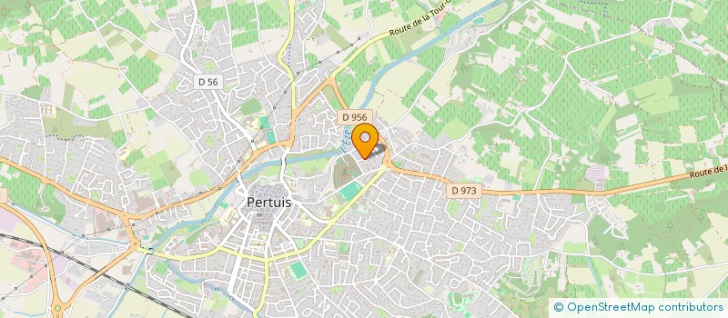 localisation de l'entreprise MONSIEUR DAVID CLARK  PERTUIS