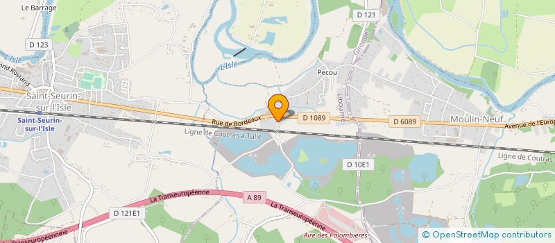 localisation de l'entreprise MONSIEUR DAVID CLAVERIE  GOURS