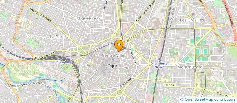 localisation de l'entreprise MONSIEUR DAVID CLEMENCE à DIJON