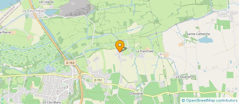 localisation de l'entreprise MONSIEUR DAVID CLEMENCEAU  OREE-D'ANJOU