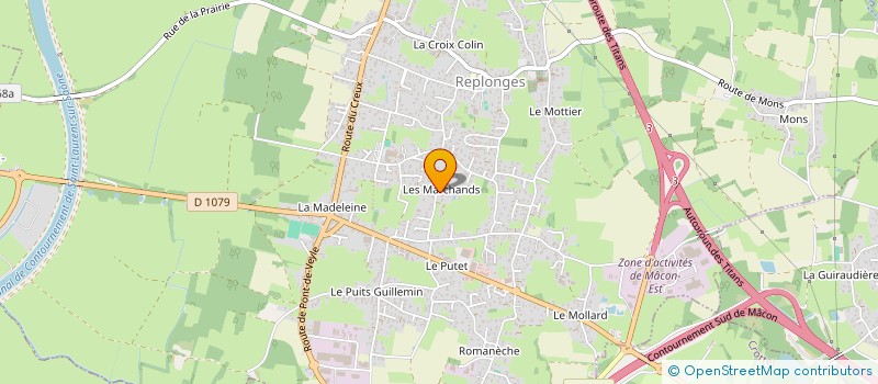 localisation de l'entreprise MONSIEUR DAVID COINE à REPLONGES