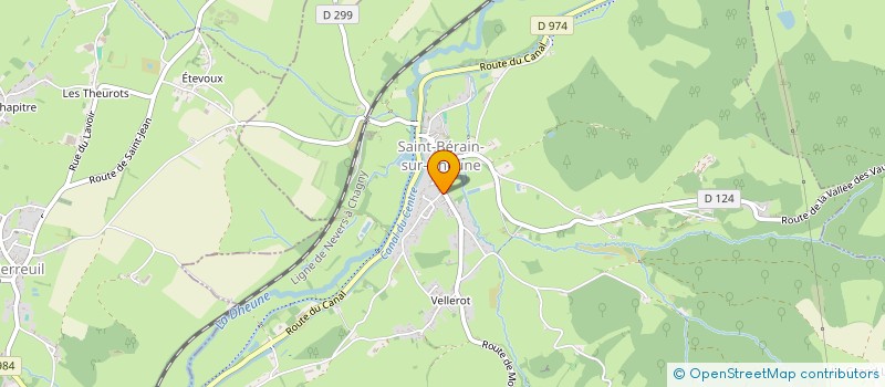 localisation de l'entreprise MONSIEUR DAVID COLIN  SAINT-BERAIN-SUR-DHEUNE