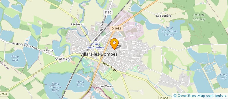 localisation de l'entreprise MONSIEUR DAVID COLOMB à VILLARS-LES-DOMBES