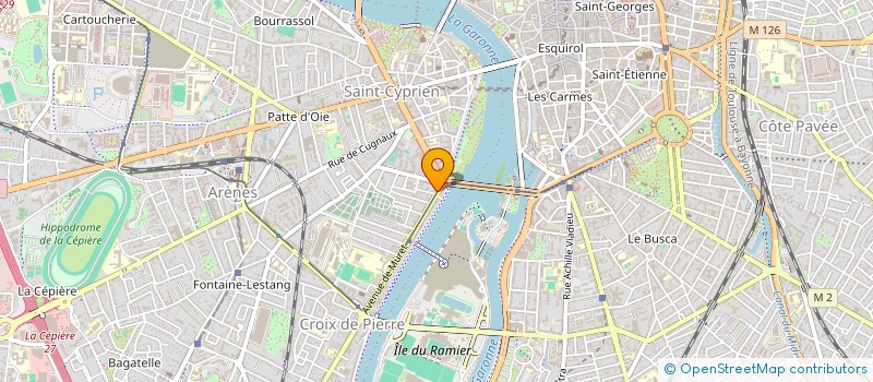 localisation de l'entreprise MONSIEUR DAVID COMBET  TOULOUSE
