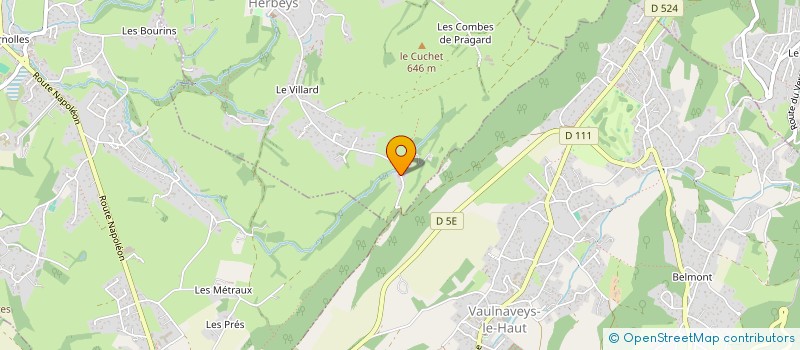 localisation de l'entreprise MONSIEUR DAVID COMBIER  HERBEYS