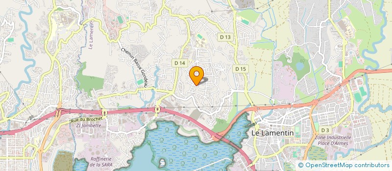 localisation de l'entreprise MONSIEUR DAVID CONCY  LE LAMENTIN