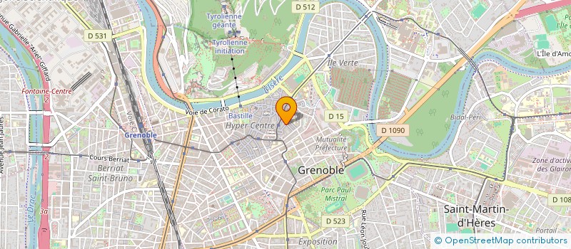 localisation de l'entreprise MONSIEUR DAVID CONSTANTIN à GRENOBLE