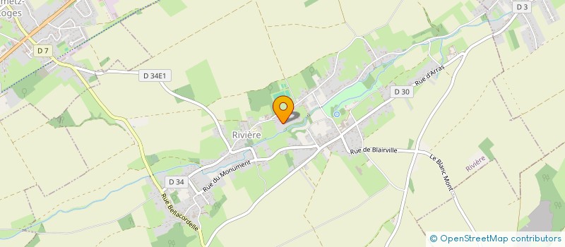 localisation de l'entreprise MONSIEUR DAVID CONTART  RIVIERE