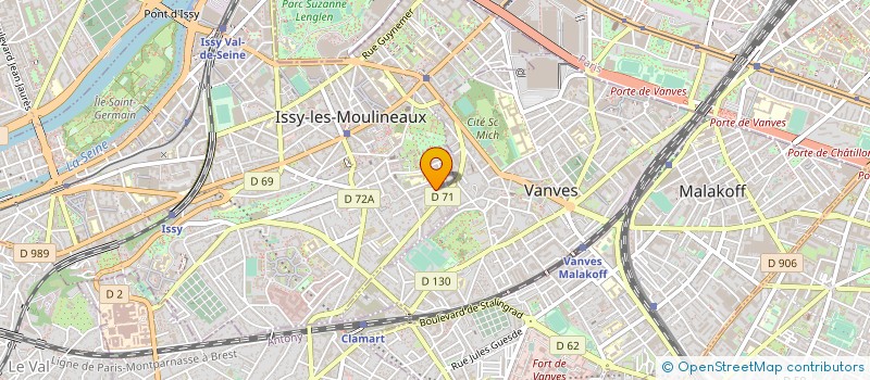localisation de l'entreprise MONSIEUR DAVID CORCOS à ISSY-LES-MOULINEAUX