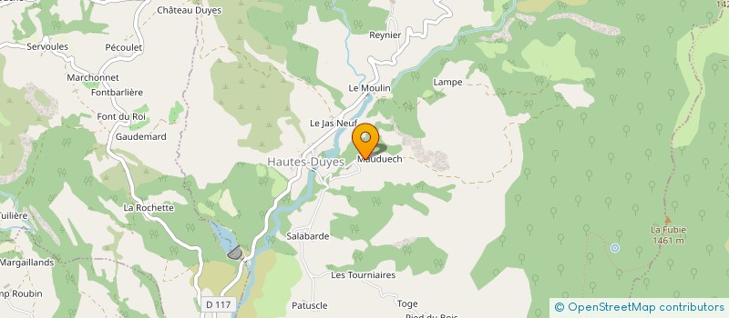 localisation de l'entreprise MONSIEUR DAVID CORDIER  HAUTES-DUYES