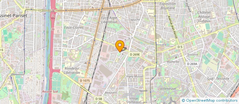 localisation de l'entreprise MONSIEUR DAVID CORNEILLE  GRENOBLE