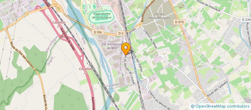 localisation de l'entreprise MONSIEUR DAVID CORNERO  CAVAILLON