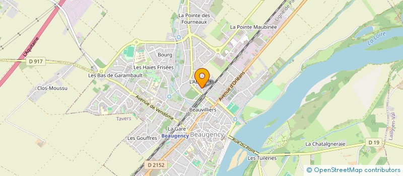 localisation de l'entreprise MONSIEUR DAVID CORNIERE à BEAUGENCY
