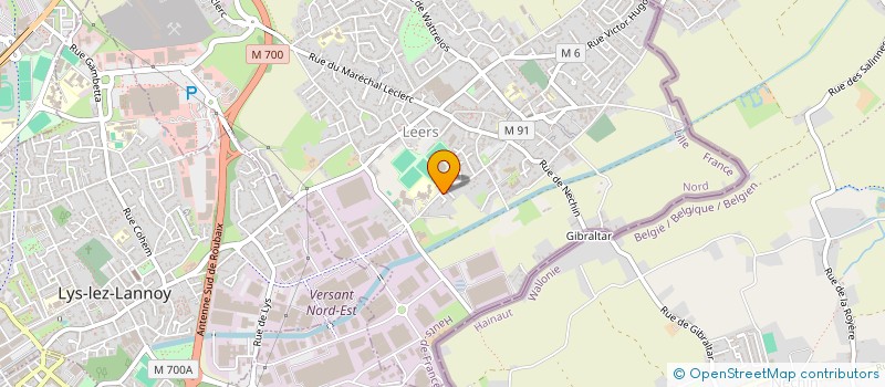 localisation de l'entreprise MONSIEUR DAVID CORNIL  LEERS