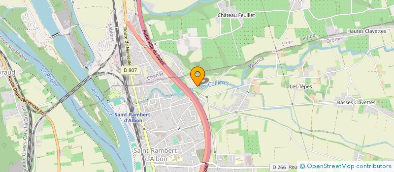 localisation de l'entreprise MONSIEUR DAVID CORNILLEAU  SAINT-RAMBERT-D'ALBON