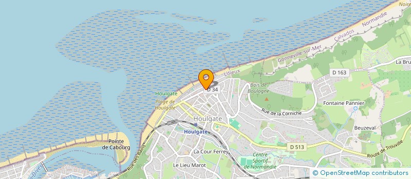 localisation de l'entreprise MONSIEUR DAVID CORNU  HOULGATE