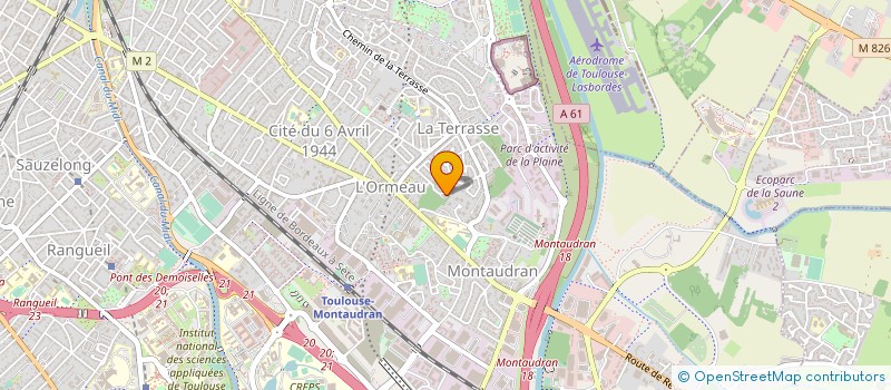 localisation de l'entreprise MONSIEUR DAVID COROMINAS à TOULOUSE