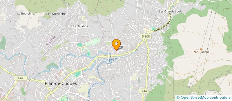 localisation de l'entreprise MONSIEUR DAVID CORREIA DA SILVA  ALLAUCH