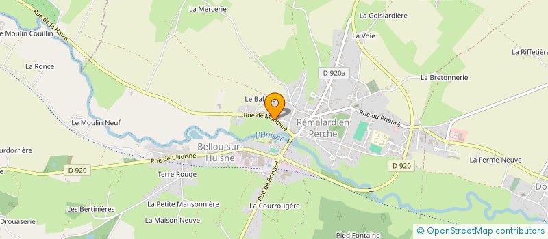 localisation de l'entreprise MONSIEUR DAVID COTHEREAU à REMALARD-EN-PERCHE