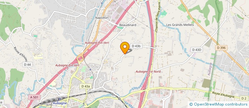 localisation de l'entreprise MONSIEUR DAVID COULOMB à AUBAGNE