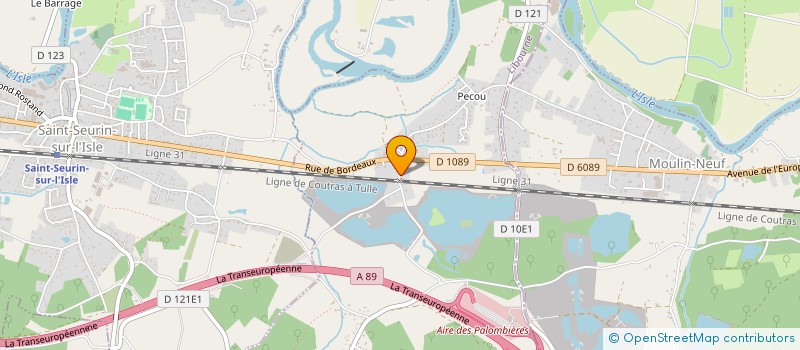 localisation de l'entreprise MONSIEUR DAVID COULON  GOURS