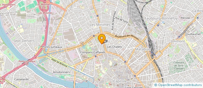 localisation de l'entreprise MONSIEUR DAVID COUPET  TOULOUSE