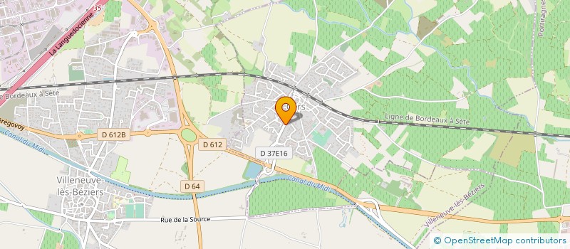 localisation de l'entreprise MONSIEUR DAVID COUQUET  CERS