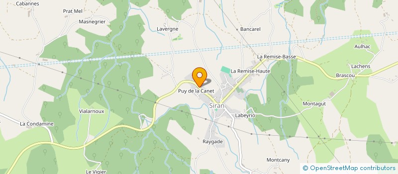 localisation de l'entreprise MONSIEUR DAVID COURNIL à SIRAN