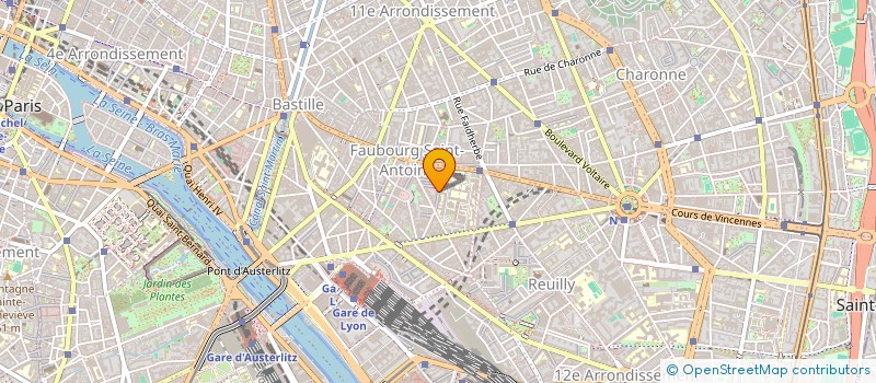 localisation de l'entreprise MONSIEUR DAVID COURTILLAT  PARIS