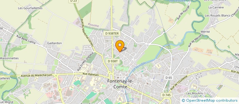 localisation de l'entreprise MONSIEUR DAVID COVIC  FONTENAY-LE-COMTE