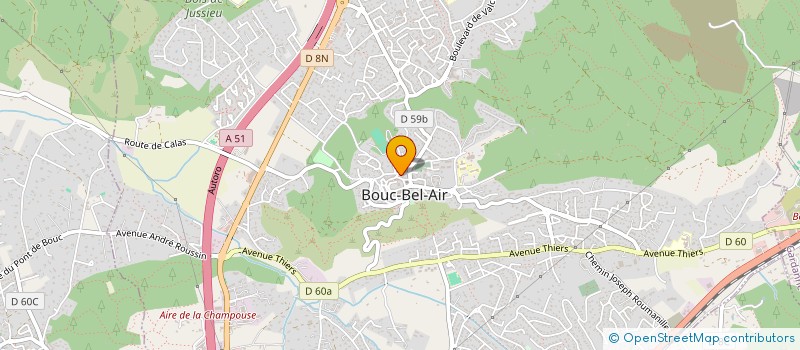 localisation de l'entreprise MONSIEUR DAVID CREMONINI à BOUC-BEL-AIR
