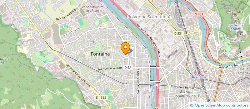 localisation de l'entreprise MONSIEUR DAVID CRESPO  FONTAINE