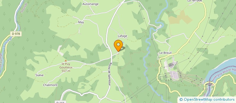 localisation de l'entreprise MONSIEUR DAVID CROZAFON  LAPLEAU