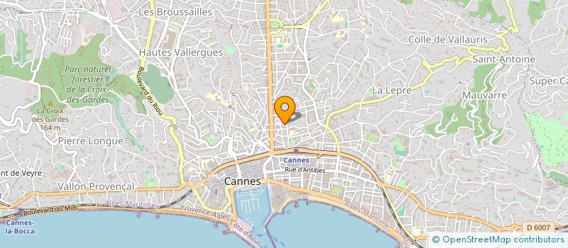 localisation de l'entreprise MONSIEUR DAVID CUGLIETTA  CANNES